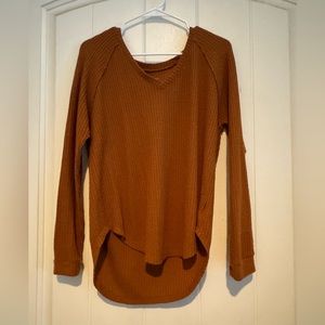 American eagle size Small. Color is light brown